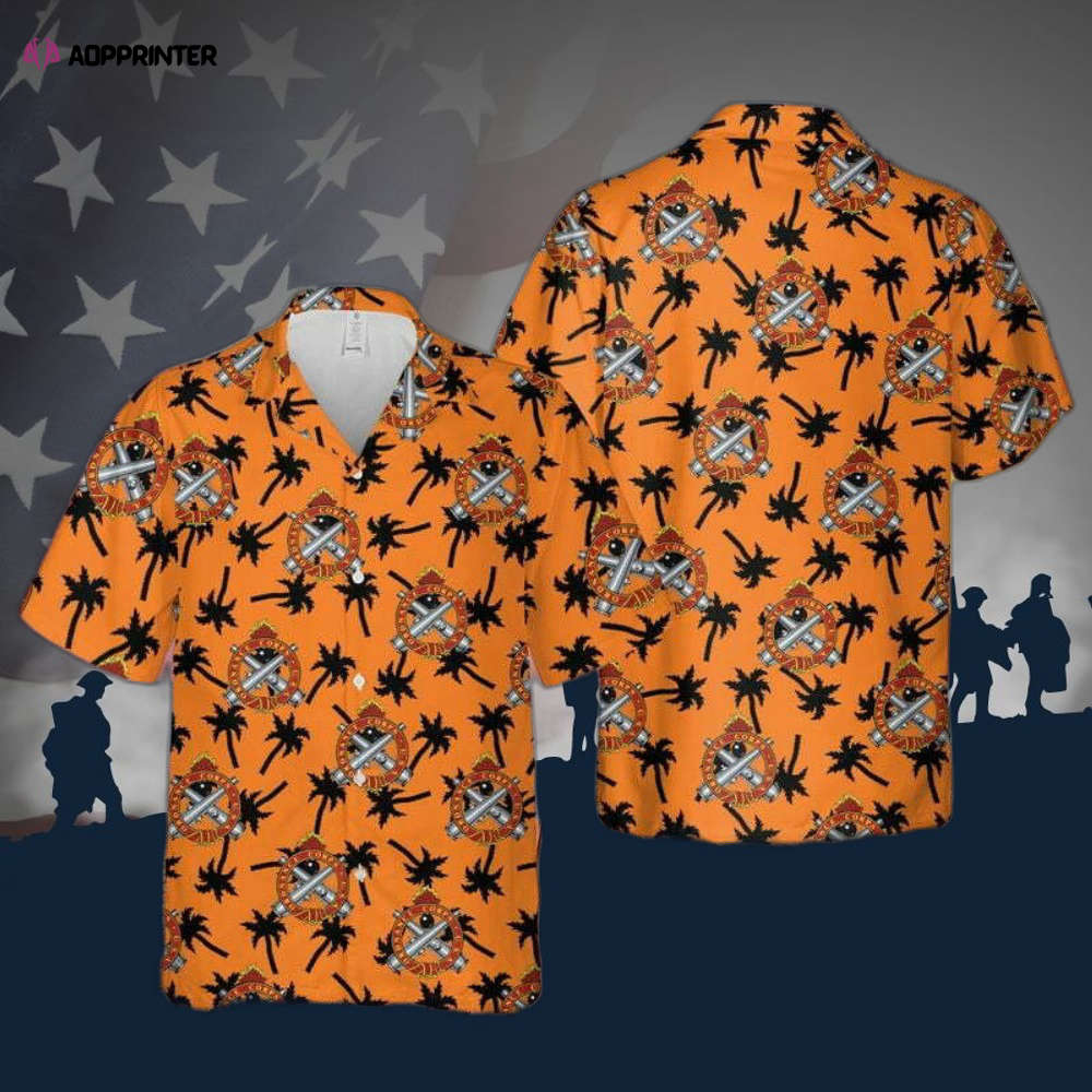 Us Army Ov-1d Mohawk Hawaiian Shirt