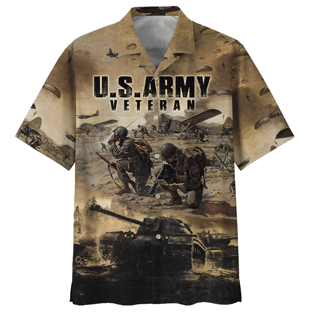 US Army Veteran Hawaiian Shirt