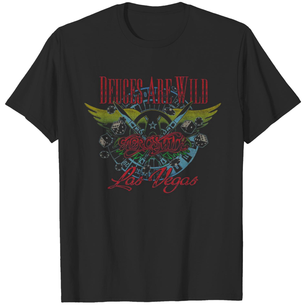 Aerosmith Deuces Are Wild T-Shirt, Aerosmith Rock Band Shirt, Aerosmith Shirt Gift For Fan