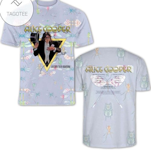 Alice Cooper Welcome To My Nightmare Album Cover Shirt | TKT Familys