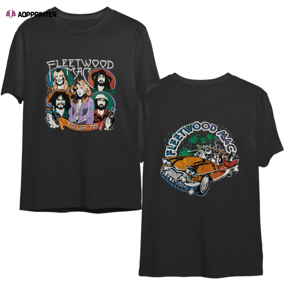 1970’s Fleetwood Mac Rumours Concert Tour Shirt