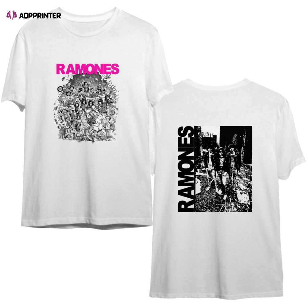 1979 Ramone Rock ‘n’ Roll High School T-Shirt, Ramones Band Shirt