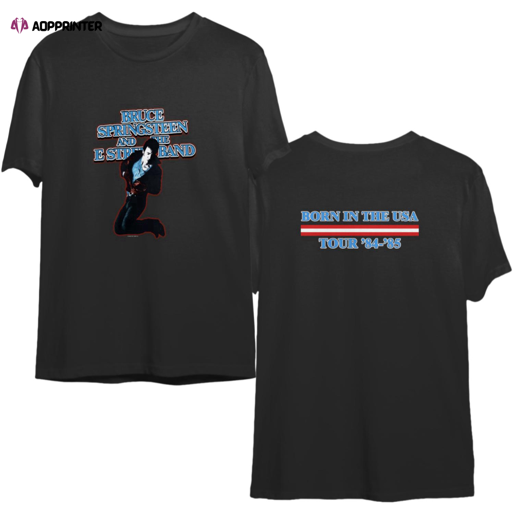 1984 BRUCE SPRINGSTEEN vintage concert 84-85 USA Tour tshirt