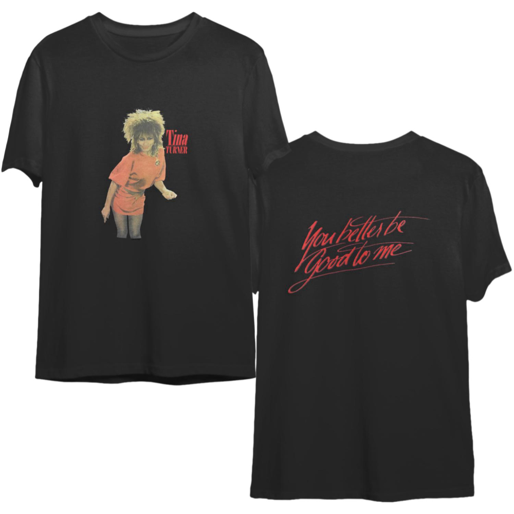 1984 Tina Turner Better Be Good To Me Concert T-Shirt