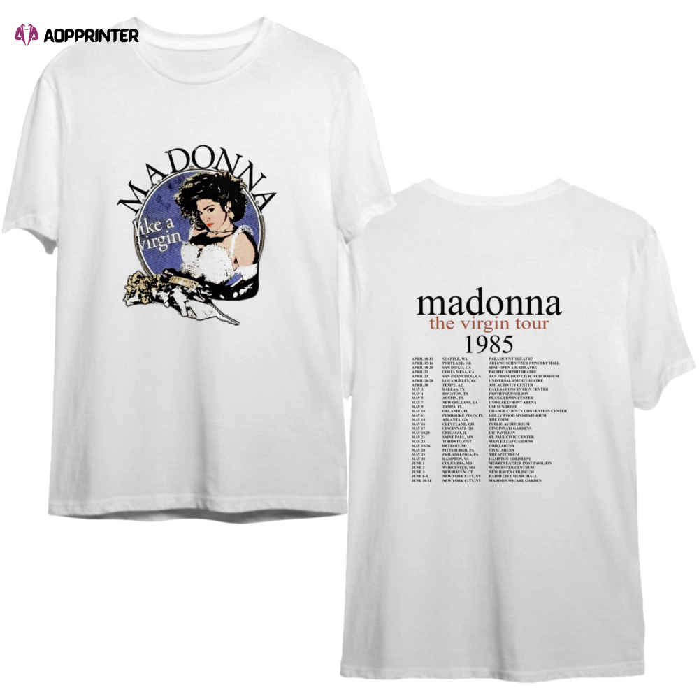 The Celebration Tour Tees, Madonna Vintage Retro Shirt, Madonna 2023 World Tour Shirt