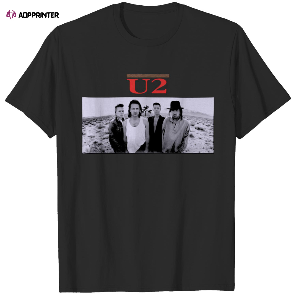 1987 U2 The Joshua Tree Tour Vintage Band T-shirt
