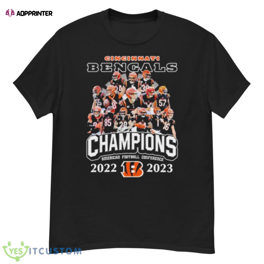 Cincinnati Bengals AFC North back 2 back champions 2021 2022 shirt