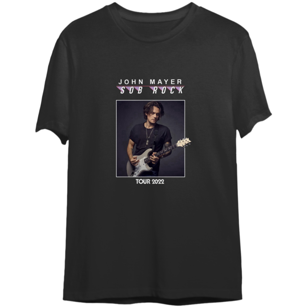 2022 Sob Rock America Tour T-Shirt, John Mayer Sob Rock America Tour 2022 T Shirt