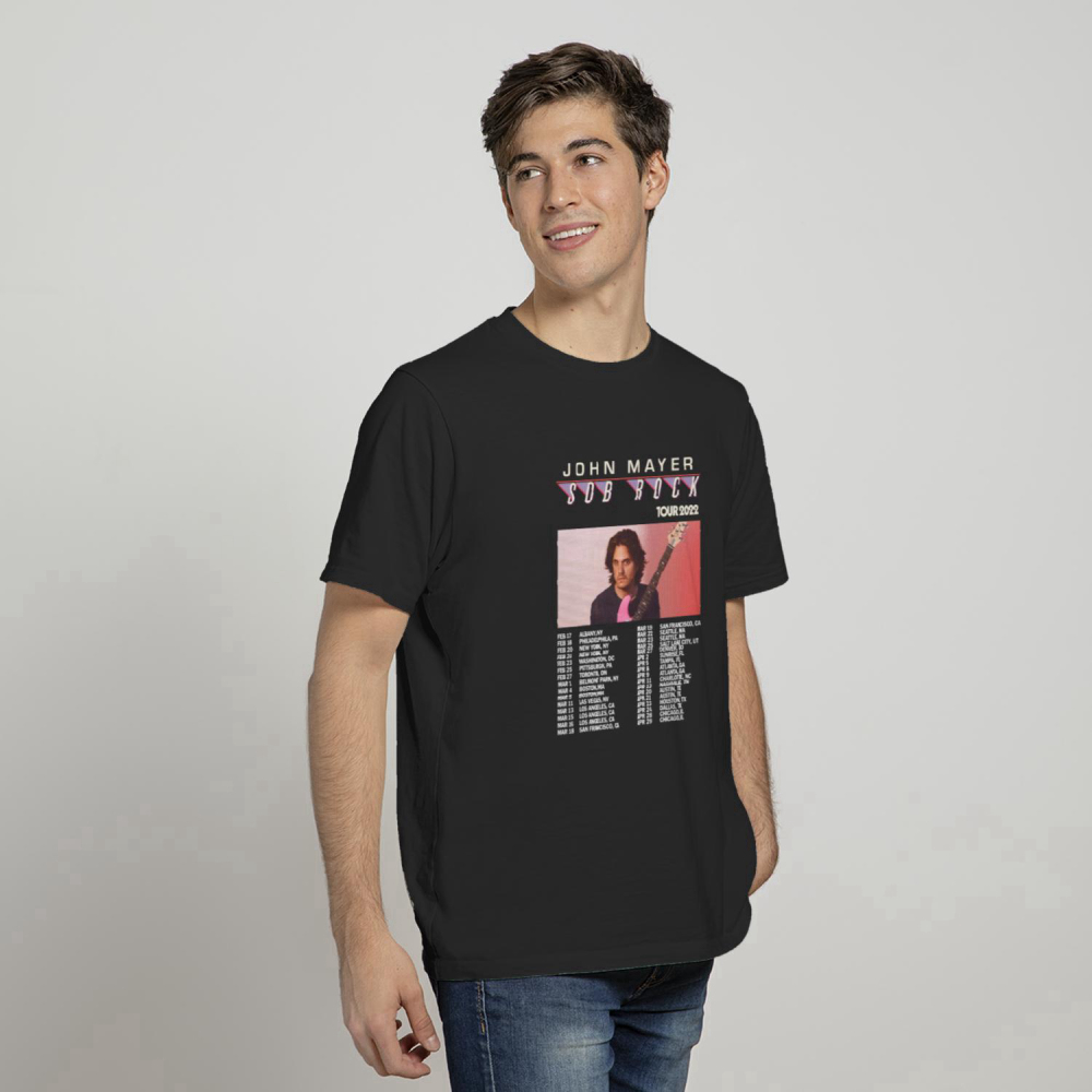 2022 Tour John Mayer Sob Rock America Tour T Shirt