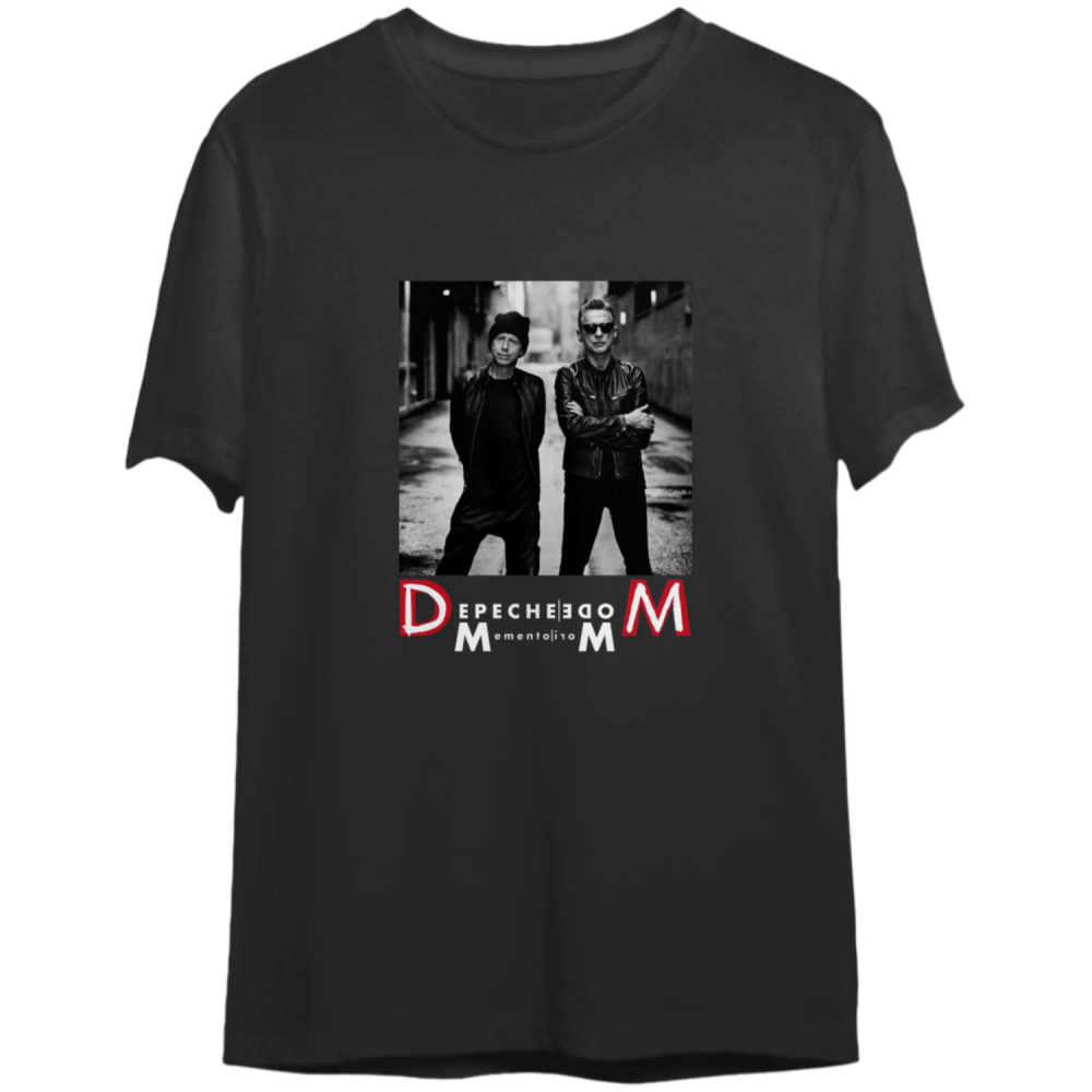2023 Depeche Mode Memento Mori World Tour Dates Double Sided Shirt