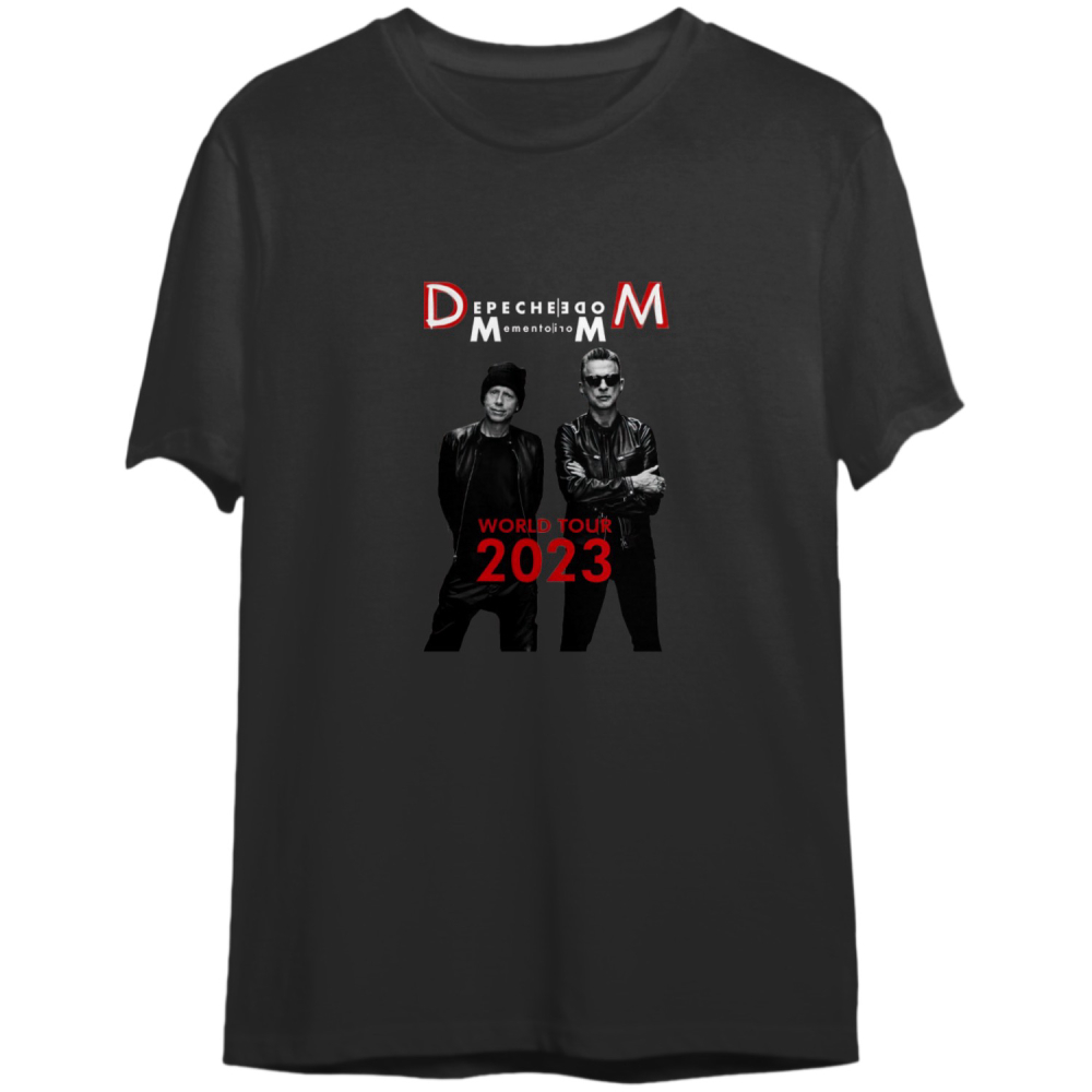 2023 Depeche Mode Memento Mori World Tour Double Sided Shirt