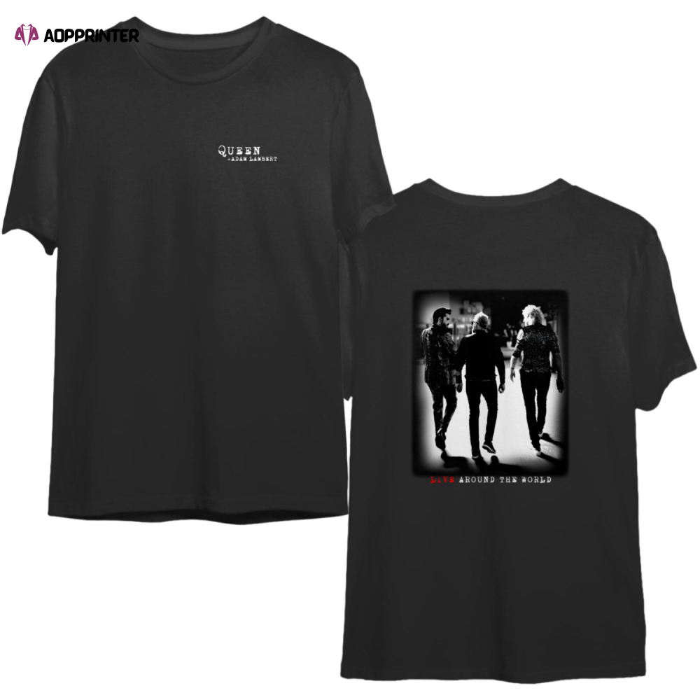 2023 Queen n Adam Lambert North American Fall Tour T-Shirt