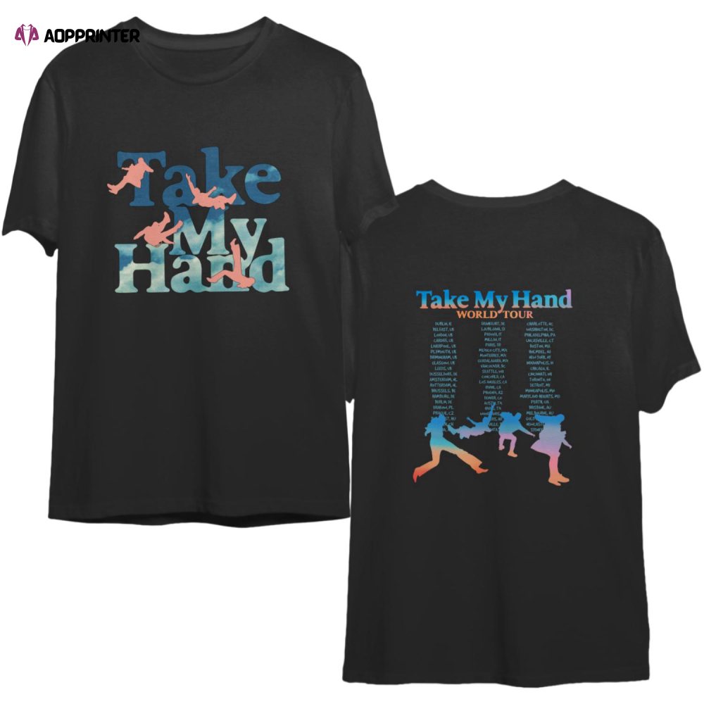 5 Seconds Of Summer 2022 Tour Double Sided Shirt, 5SOS Shirt