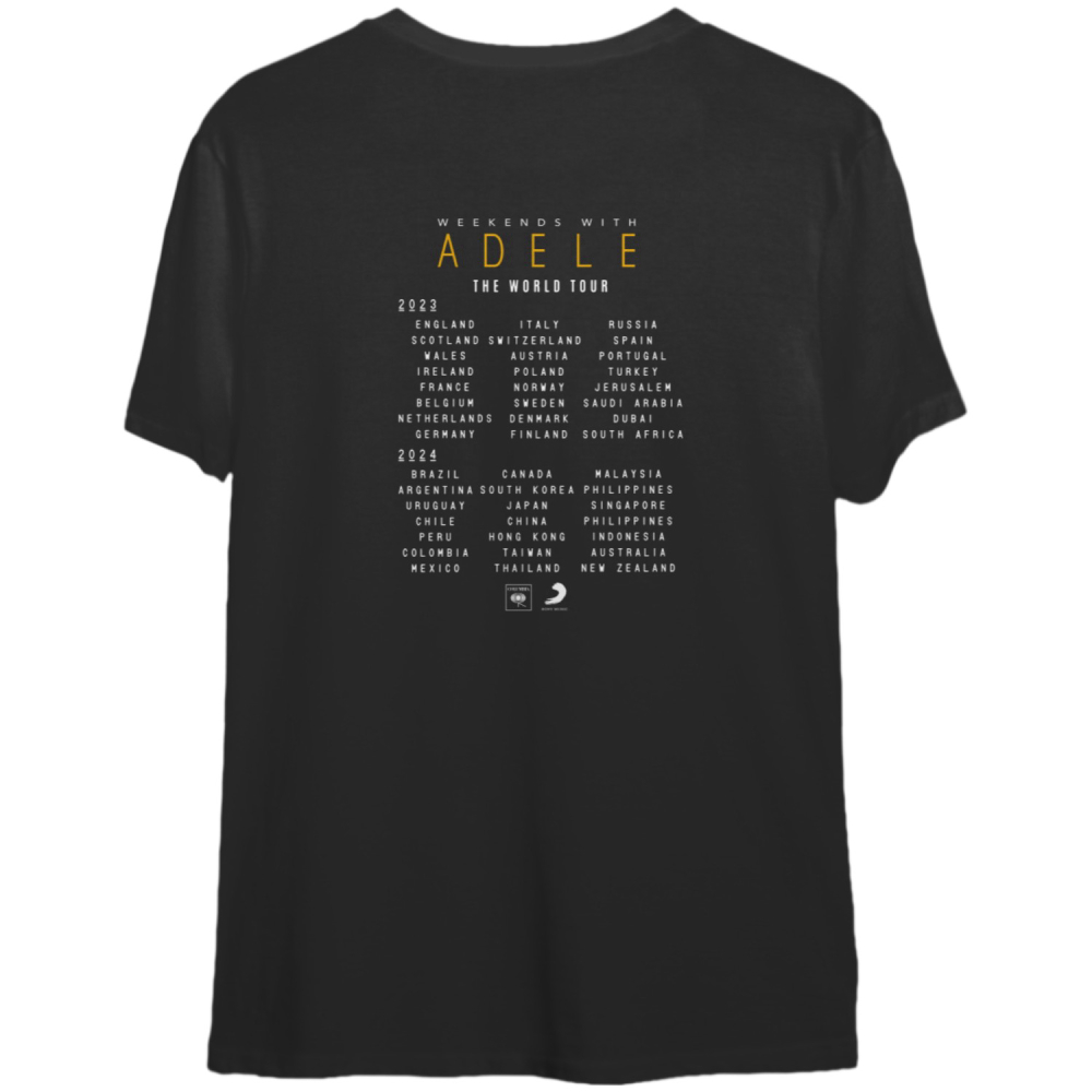 Adele Vintage 30 CASSETTE Tour 2023 Shirt