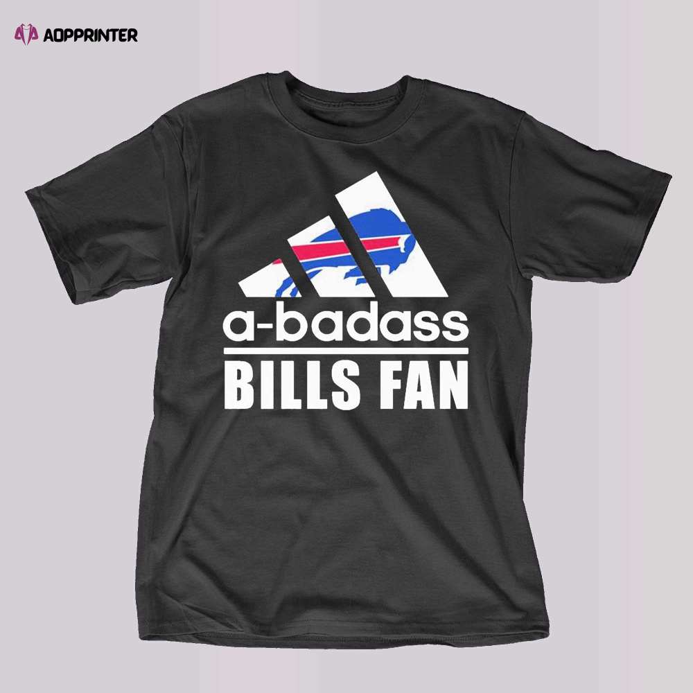 Adidas Buffalo Bills A-badass Bills Fan Shirt