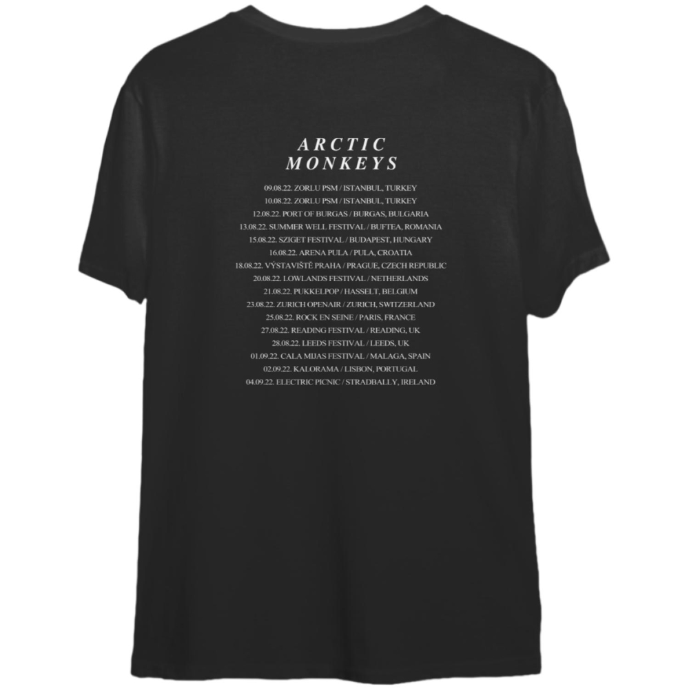 Arctic Monkeys Shirt, Arctic Monkeys Tour 2022 Shirt