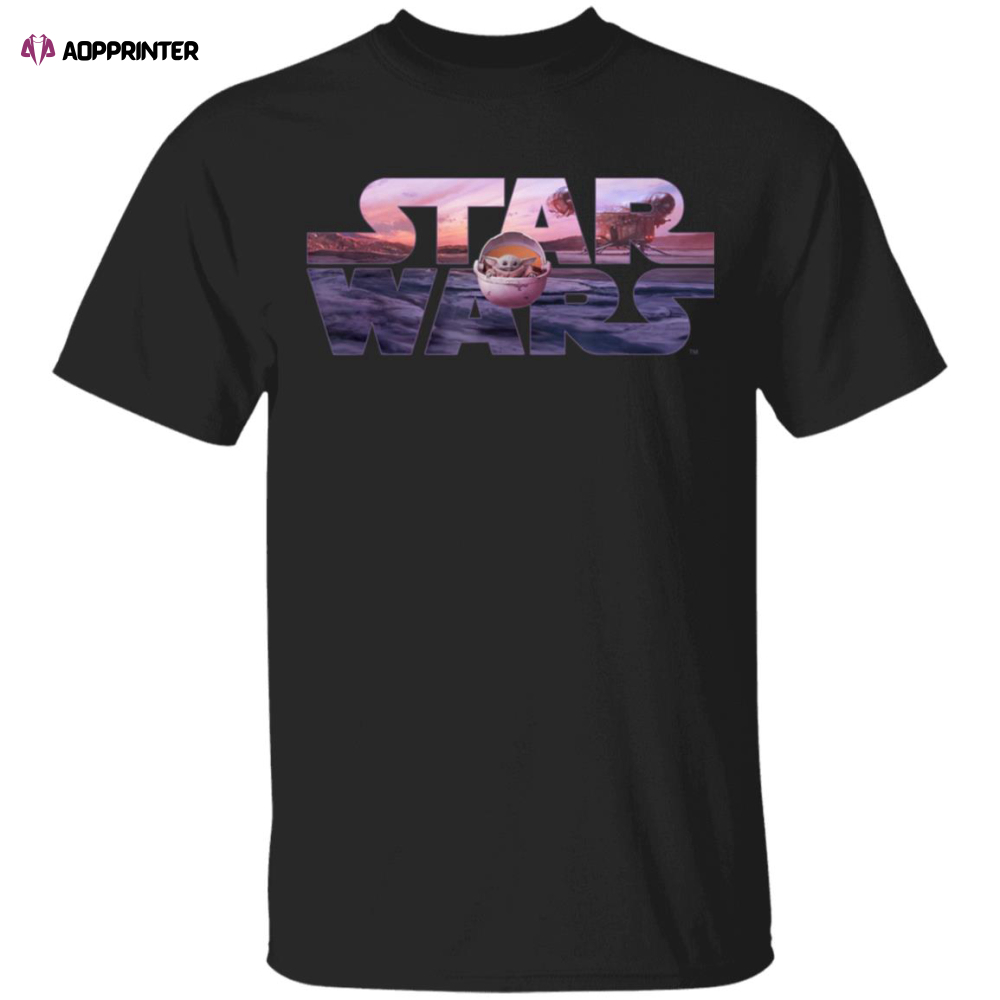 Star Wars Shirt The Mandalorian and Walker