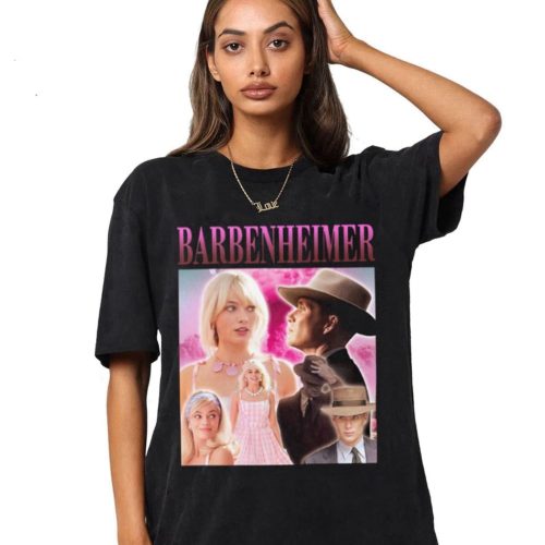 Barbie x Oppenheimer Barbenheimer 3D T-shirt