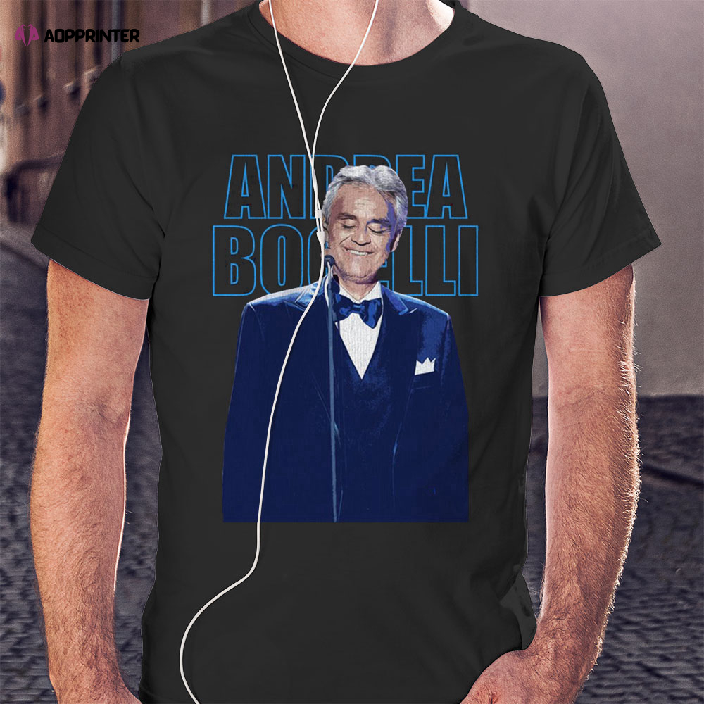 Beloved Tenor Andrea Bocelli Shirt Hoodie