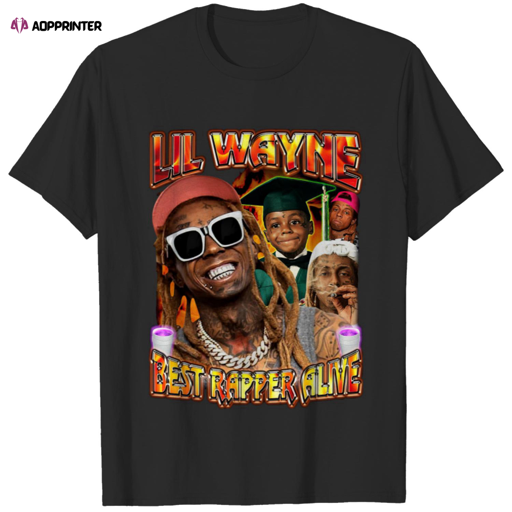Best Rapper Alive Lil Wayne T-Shirts