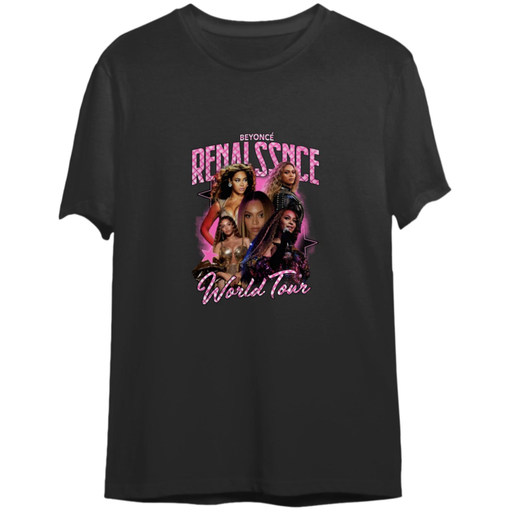 Beyonce Renaissance World Tour 2023 Two Sides Shirt,Vintage Music Tour Shirt, Beyonce Merch