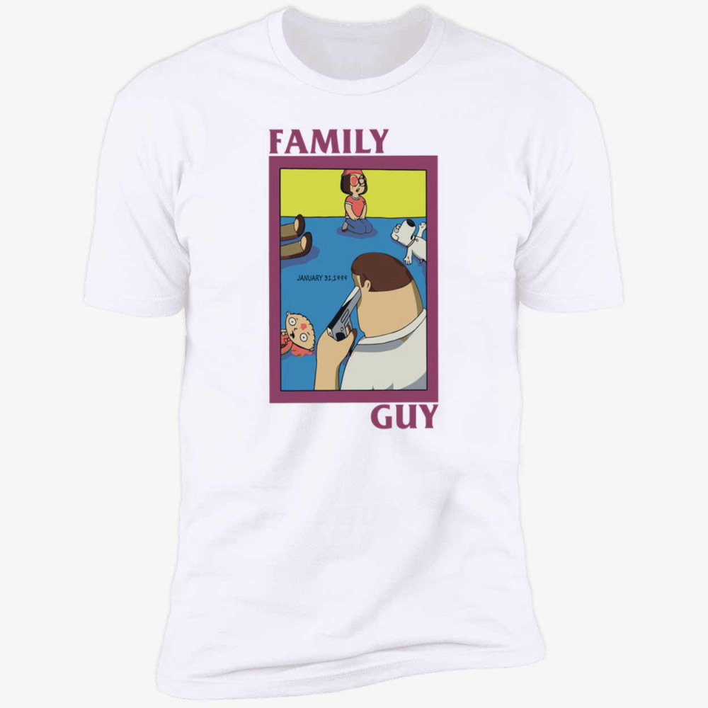 Black flag family guy shirt