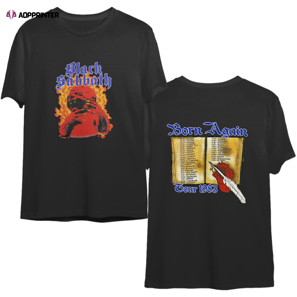 90s Black Sabbath 1999 Reunion Tour T-Shirt