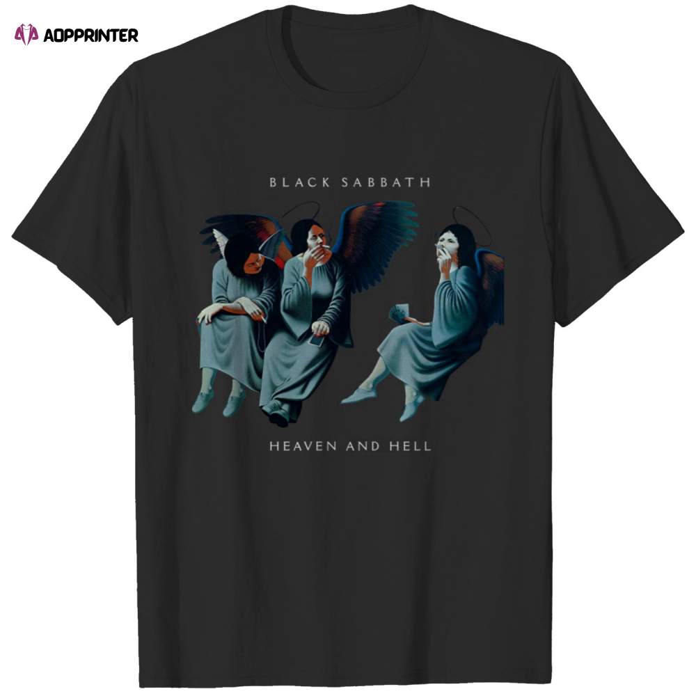 Black Sabbath Heaven And Hell Album Cover T-shirt