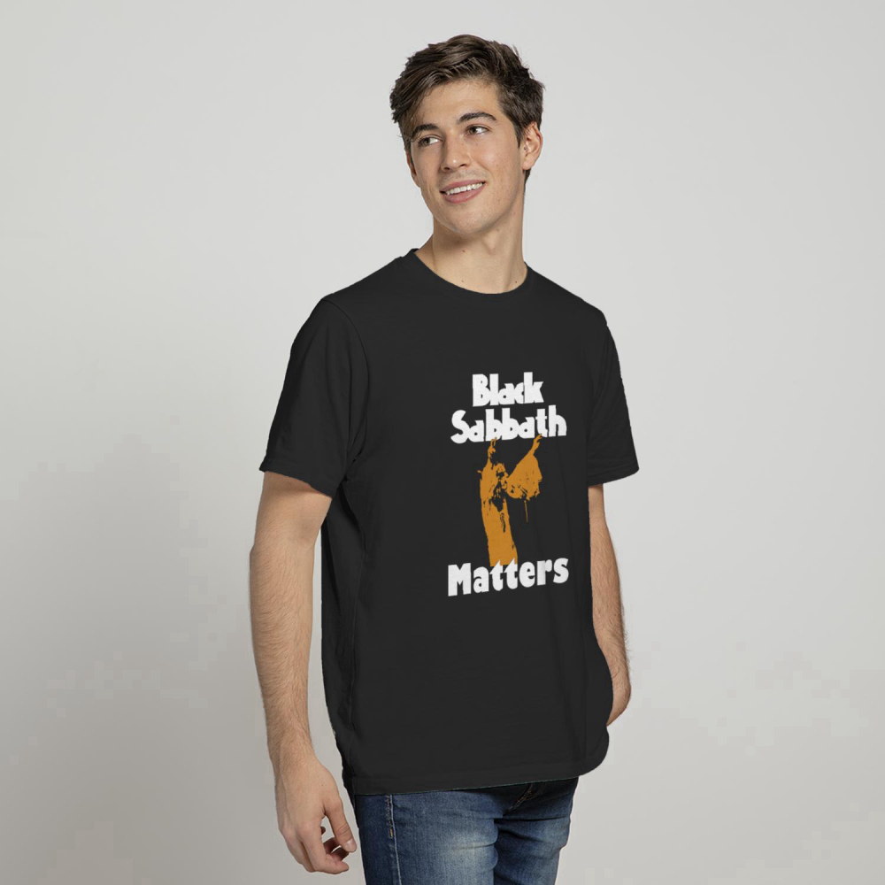 Black Sabbath Matters, Black Lives Matter Unisex BLM T-Shirt