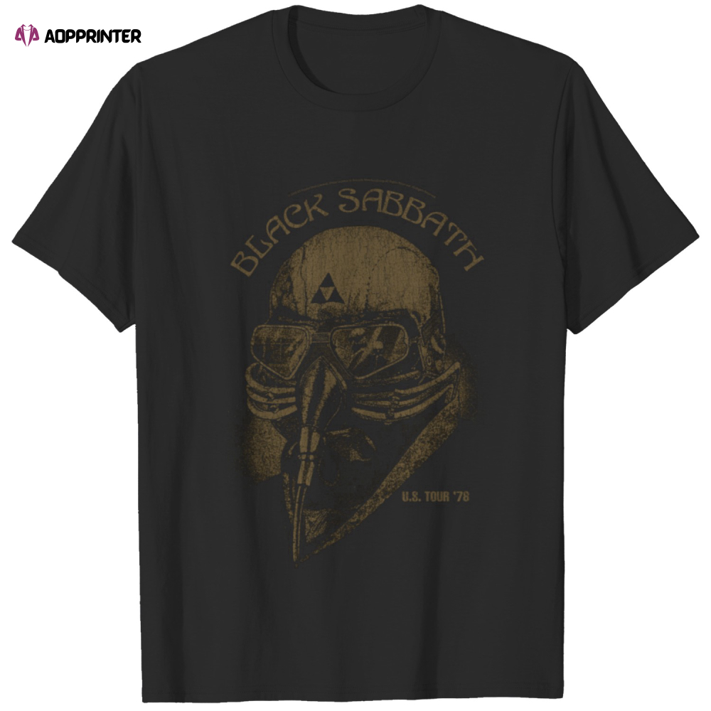 Black Sabbath Official U.S Tour ’78 T-Shirt
