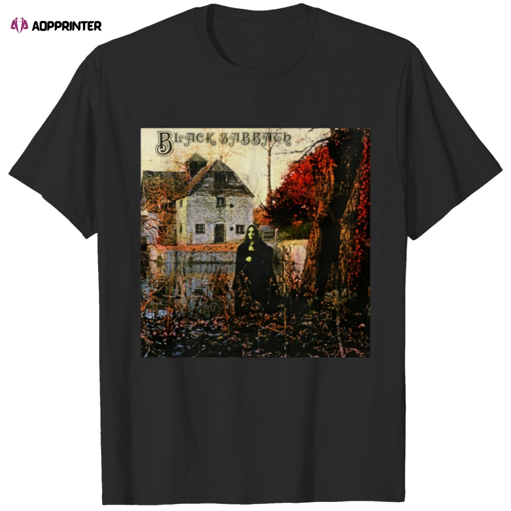 Black Sabbath Shirt, Black Sabbath White Tshirt First Album