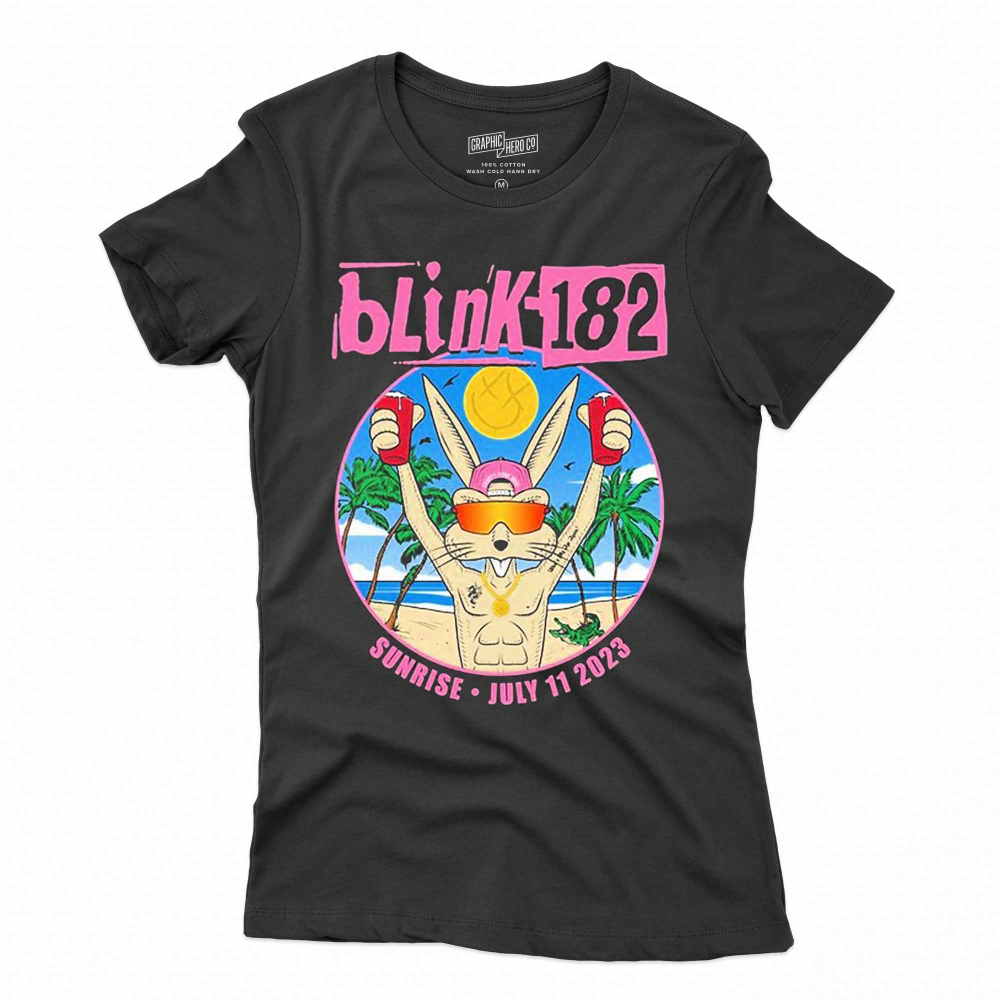Blink-182 Sunrise Florida July 11 2023 Event Shirt