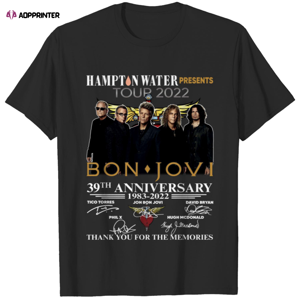 Bon Jovi tour 2022 shirt