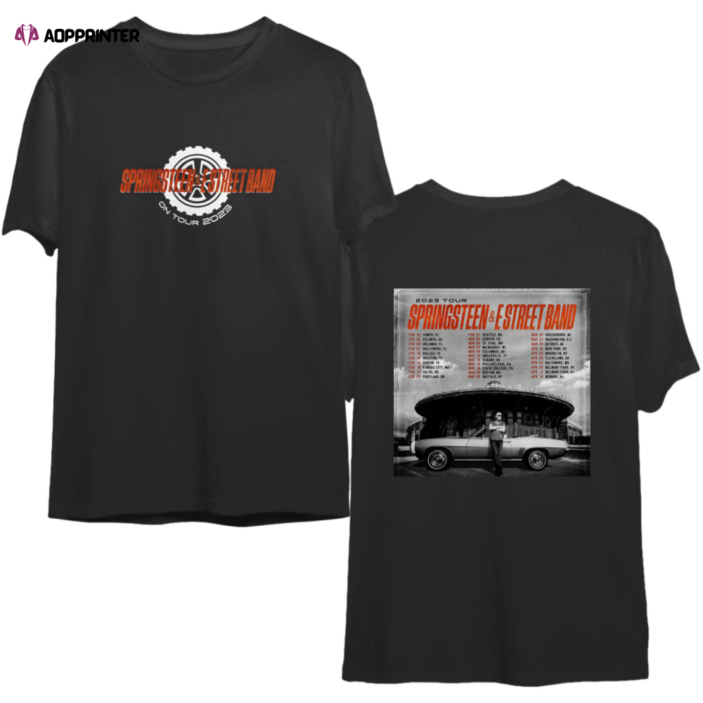 Vintage 1984-85 Bruce Springsteen E Street Band Born Tour T-Shirt.