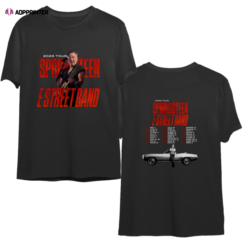 Bruce Springsteen and The E Street Band 2023 Tour Shirt - Aopprinter