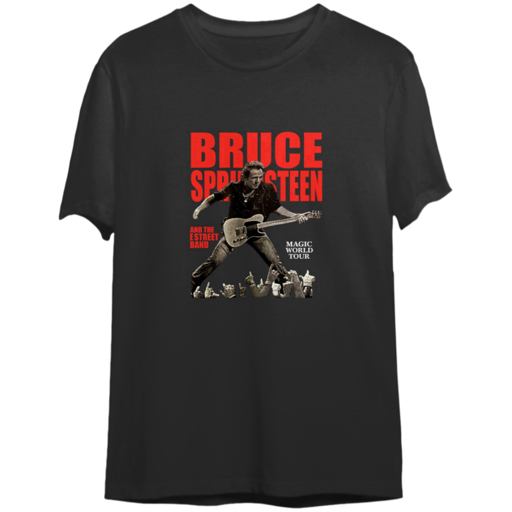 Bruce Springsteen and the E Street Band concert tshirt