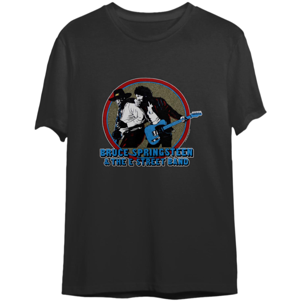 Bruce Springsteen and the E Street Band T-shirt, 1980-1981 Tour, World Tour, Concert Shirt