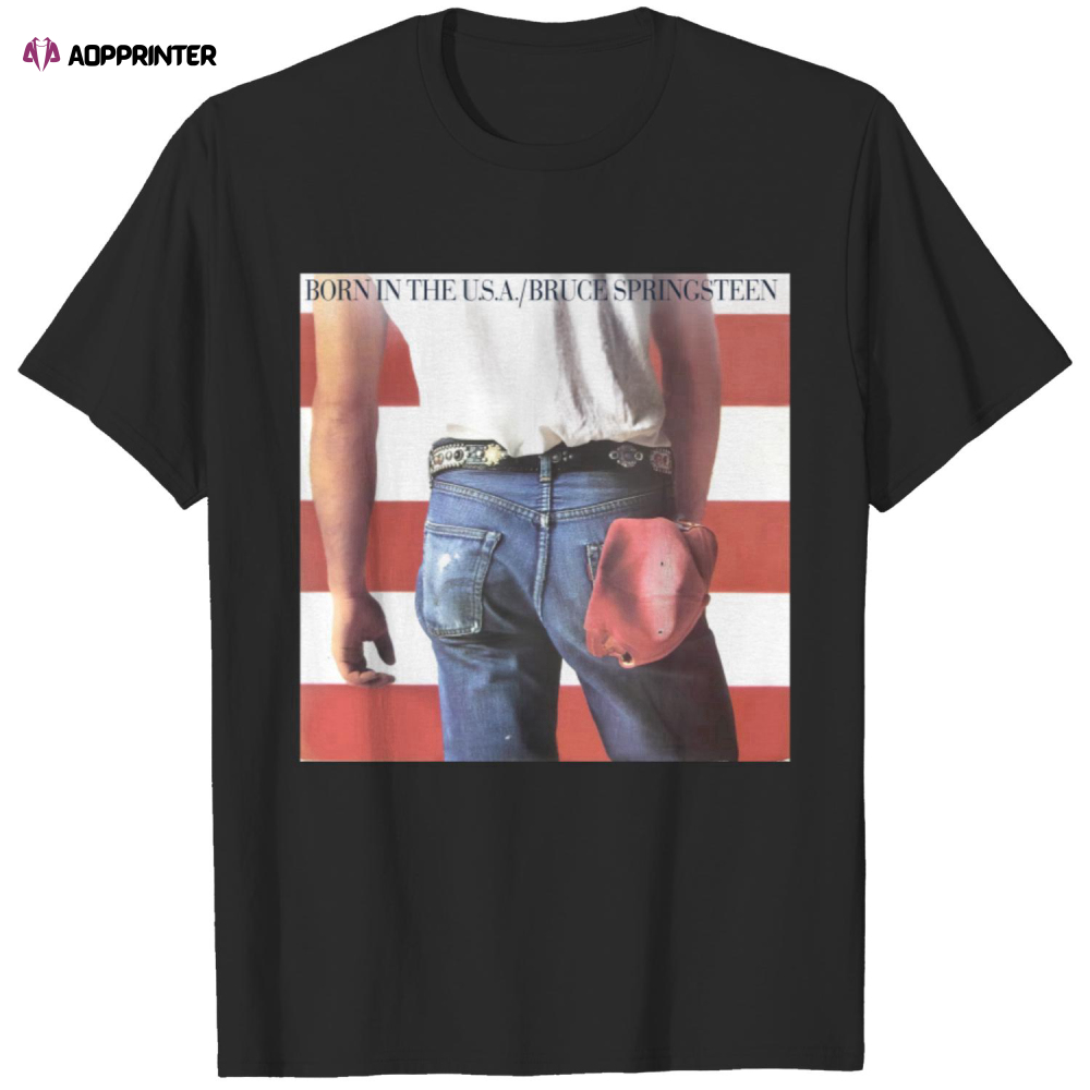 Bruce Springsteen Born In The USA Rock Tee T-Shirt