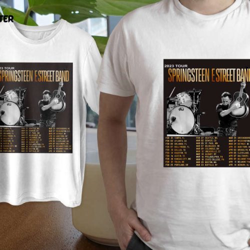 Bruce Springsteen E Street Band First 2023 Tshirt