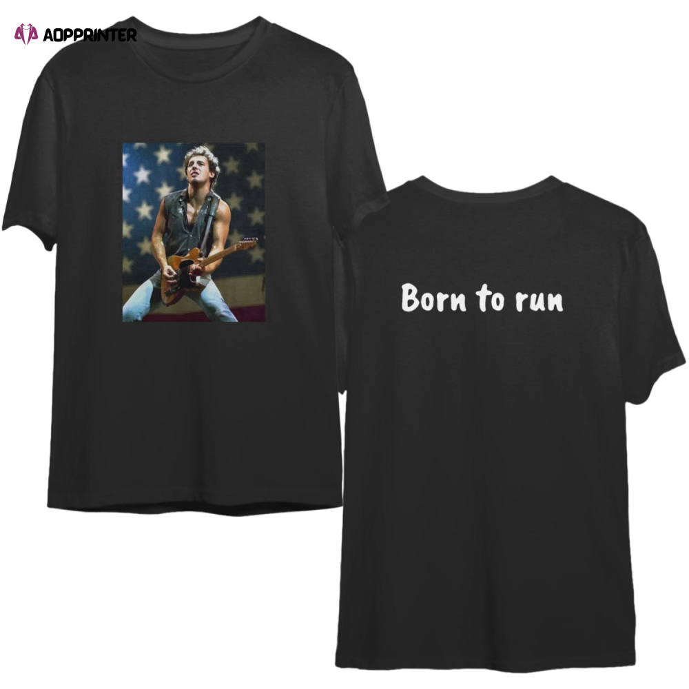 Bruce Springsteen T-Shirt/ Men and Women Unisex/ A living rock legend