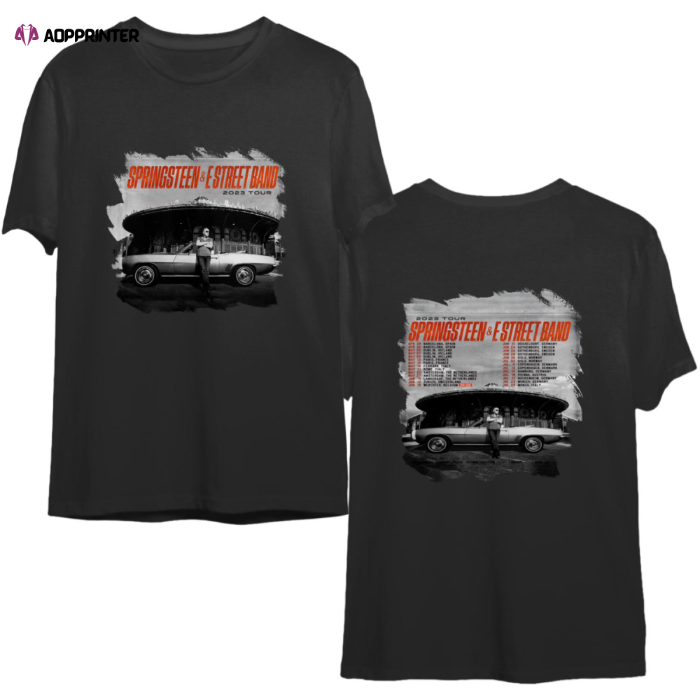 Bruce Springsteen Tour 2023 T-Shirt - Aopprinter