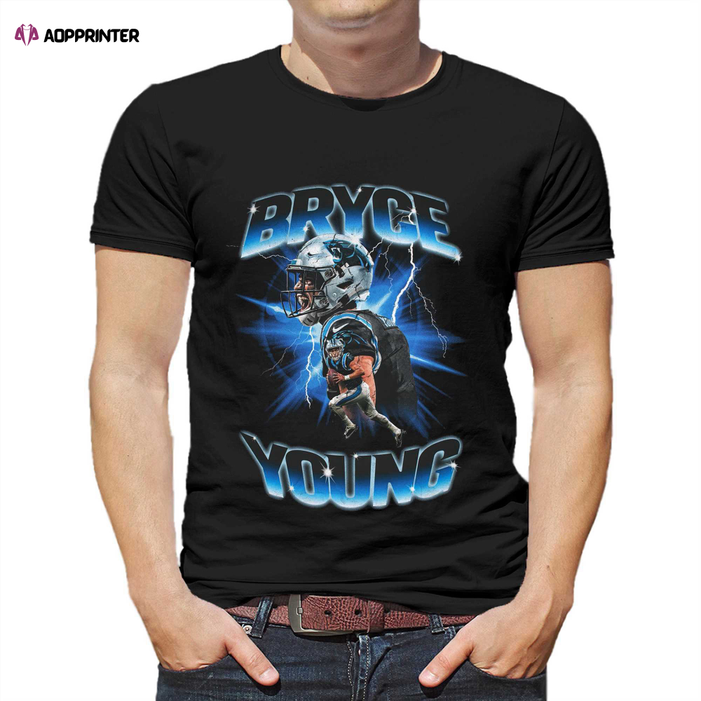 Bryce Young Carolina Panthers T-shirt