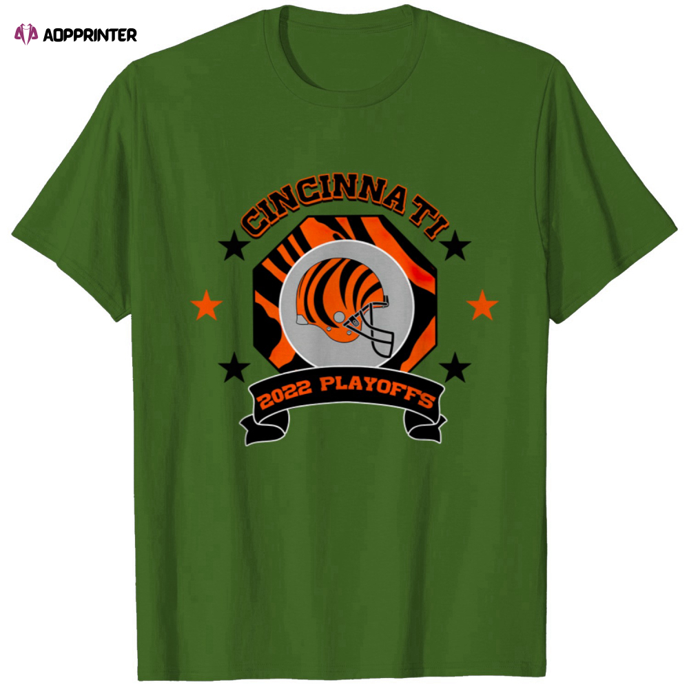 Cincinnati Bengals Playoffs 2022 Football T Shirt