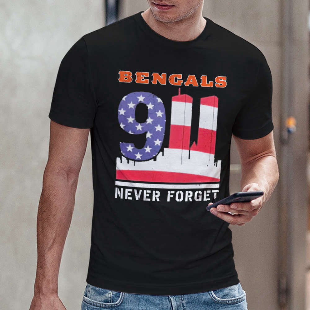 Cincinnati Bengals Shirts Never Forget Patriot Day Vintage Shirt Memories Shirt