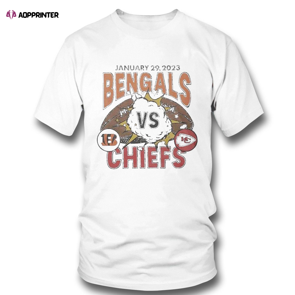 Cincinnati Bengals Vs Kansas City Chiefs 2023 Shirt Hoodie