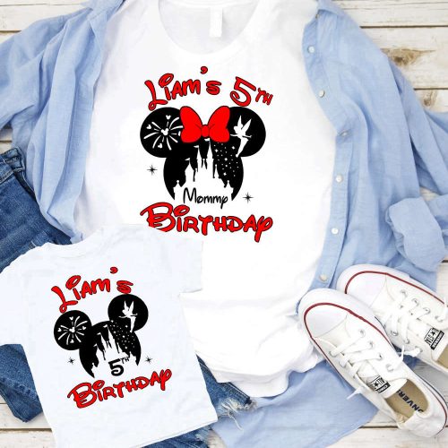 Disney Birthday Girl Shirt, Disney Birthday Boy Shirt, Disney Birthday Family Shirts