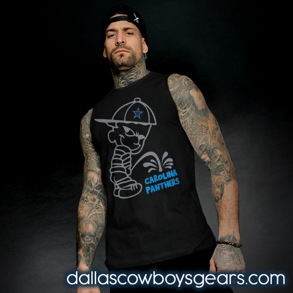 Dallas Cowboys Vintage Tee Piss on Carolina Panthers Shirt Funny Shirt