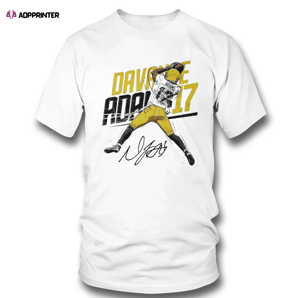 Davante Adams 17 Green Bay Packers Fans Signature Shirt