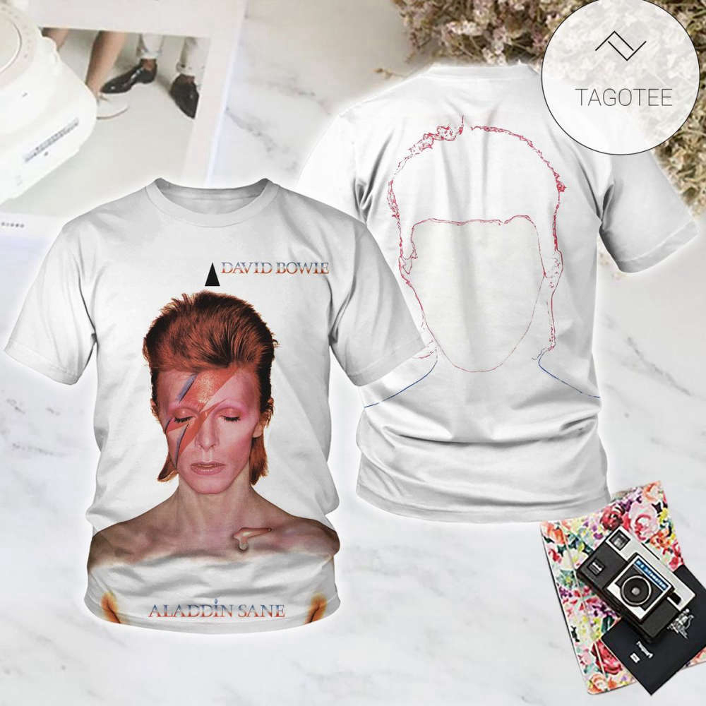 David Bowie Aladdin Sane Album Cover Shirt | TKT Familys