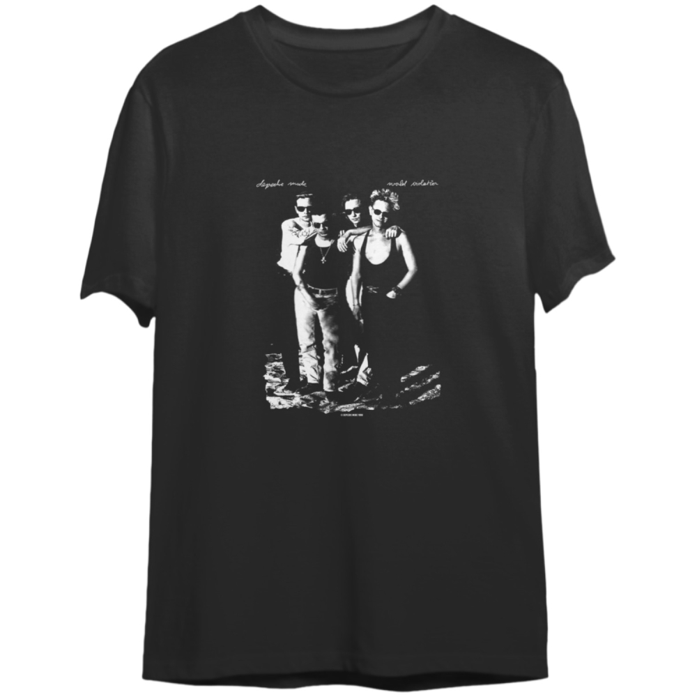 Depeche Mode 1990 T-Shirt, Depeche Mode World Violator 1990 Tour 2022 Double Sided Shirt